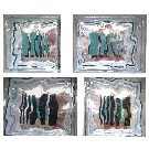 Thumb Chromosome - schwarz-hellblau - undurchsichtig